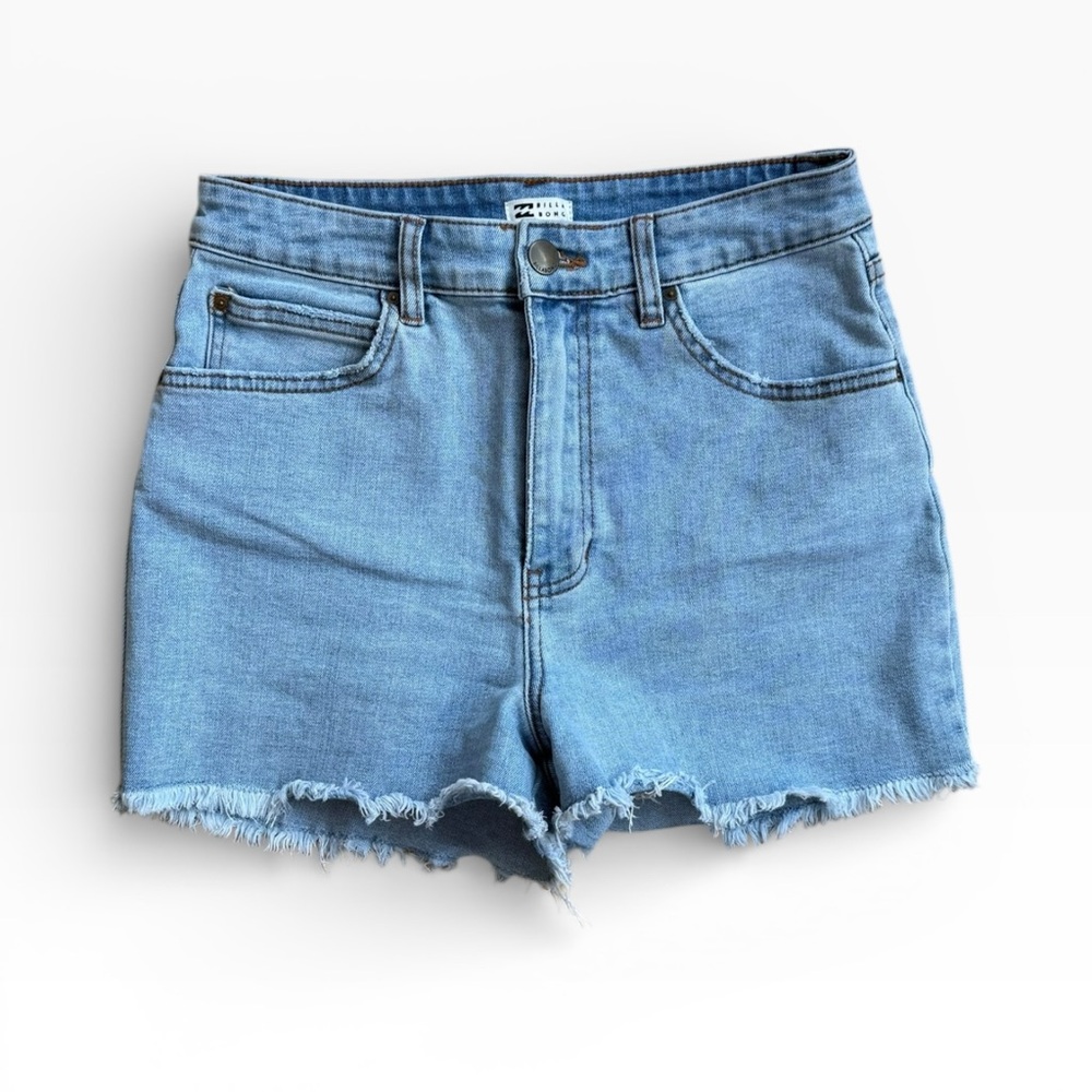 Billabong Light Blue Jean Shorts stretchy